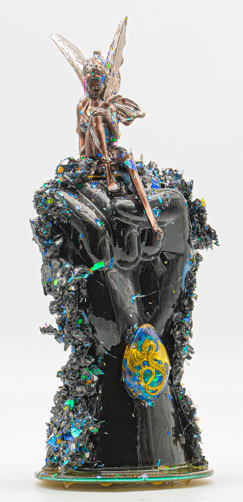 Angie, die Kraftfee - Skulptur