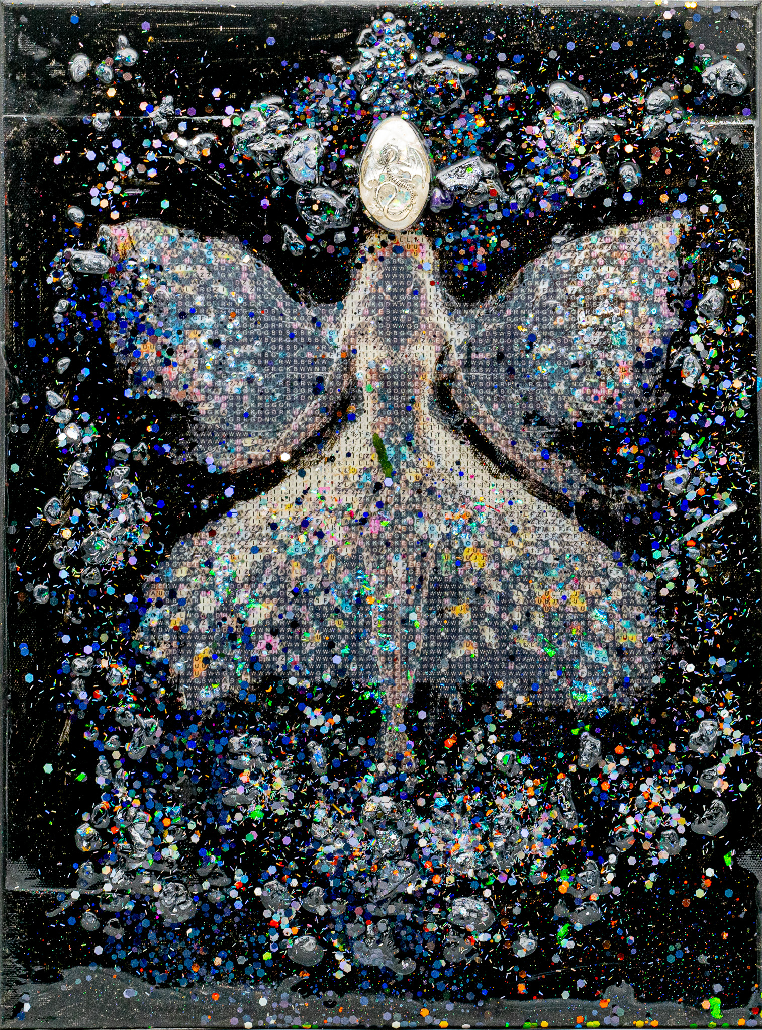 Seraphim im Sternenstaub - Kunstwerk