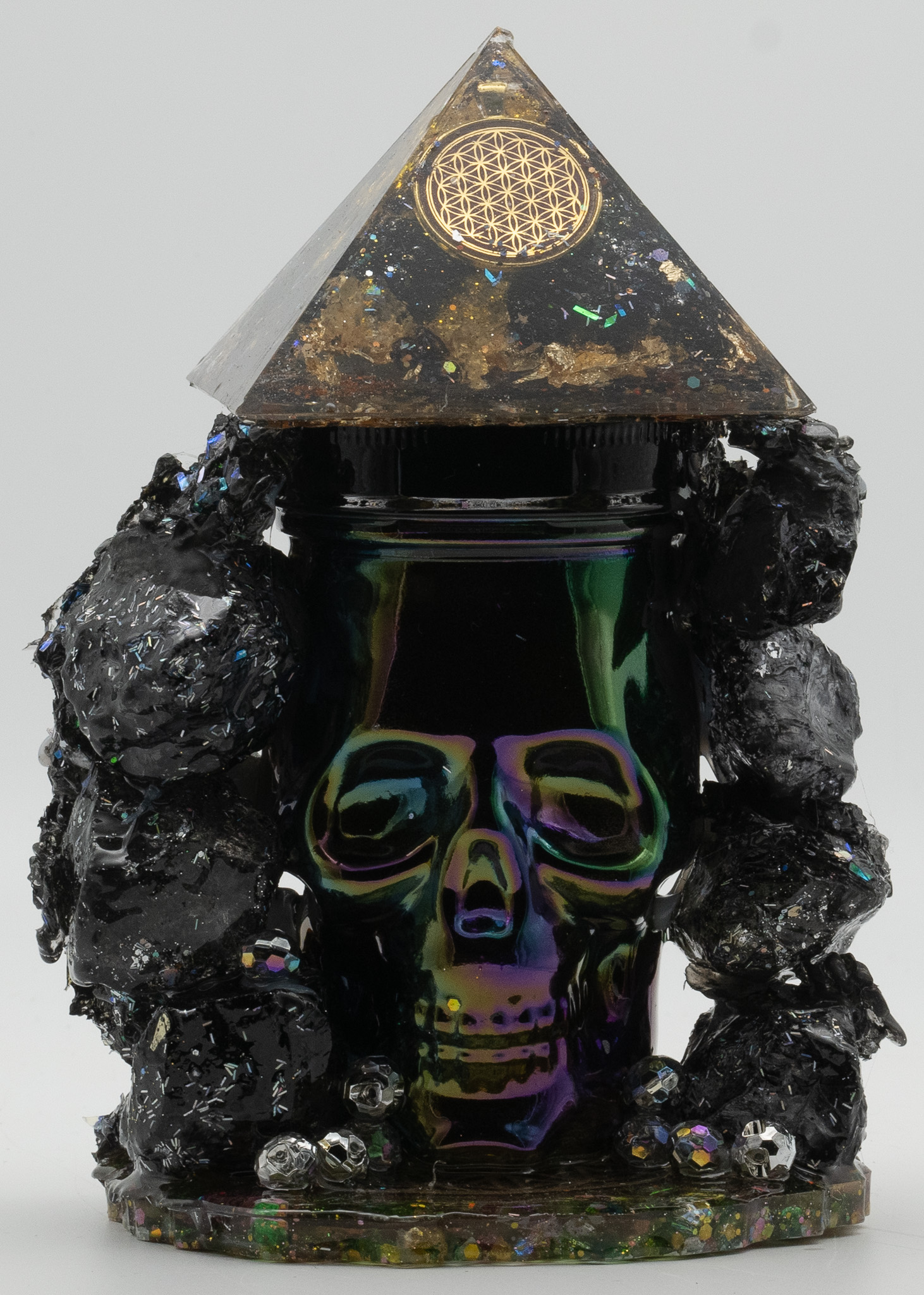 Der dunkle Wächter - Skulptur