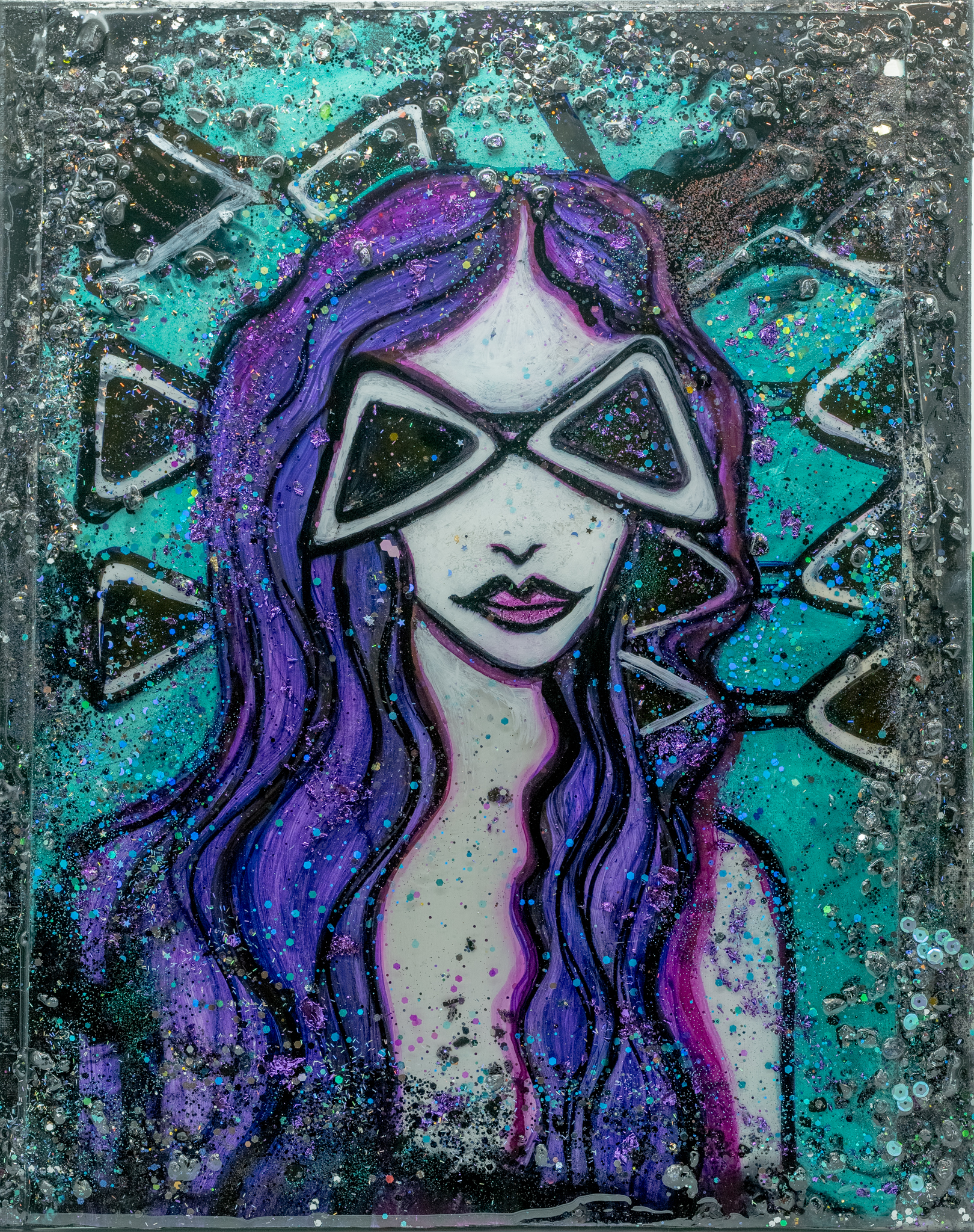 Jane From The Deep - Gemälde