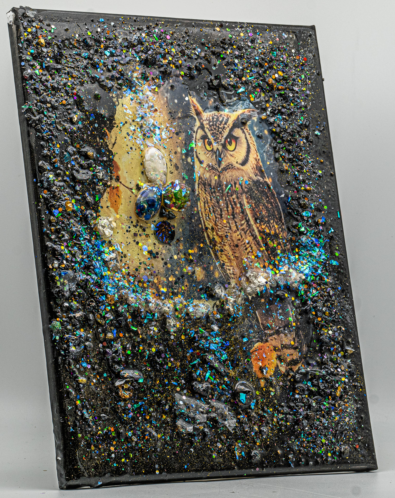 Die Eule der Weisheit - Kunstwerk