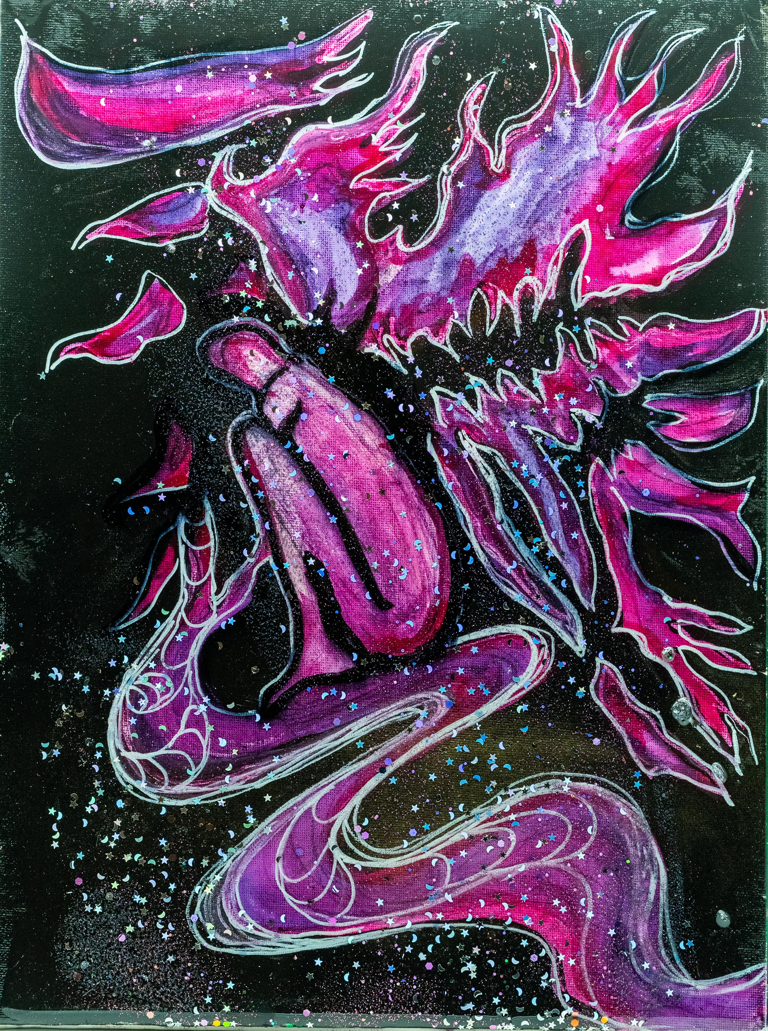 Lonely In The Darkness - Gemälde